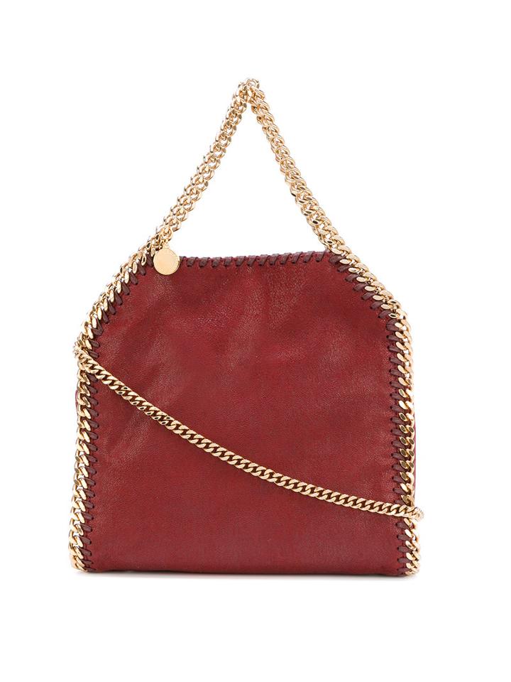 Stella Mccartney - Baby Bella Shaggy Deer Shoulder Bag - Women - Polyester - One Size, Red, Polyester