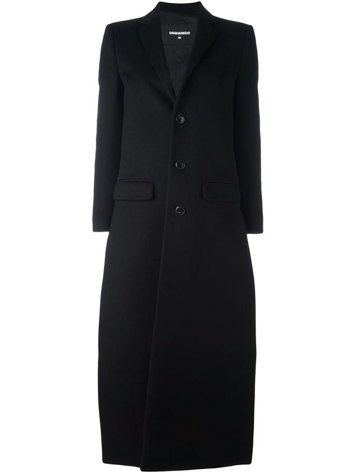Dsquared2 Asymmetric Hem Coat