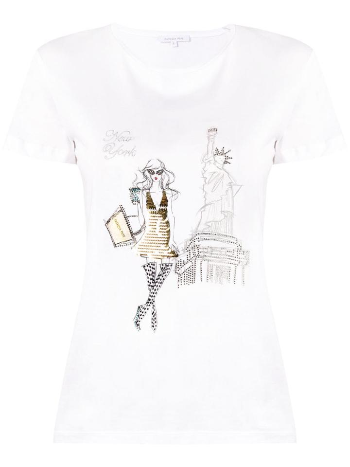Patrizia Pepe New York T-shirt - White