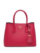 Prada Double Small Bag - Red