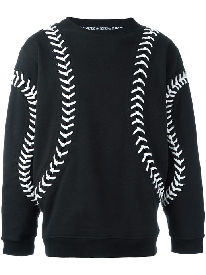 Ktz 'baseball' Sweatshirt - Black
