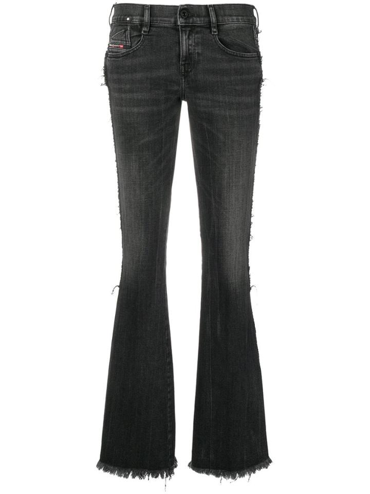 Diesel D-ebbey Bootcut Jeans - Black