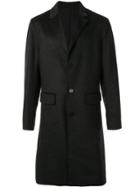 Ck Calvin Klein Tailored Single-breasted Coat - Grey