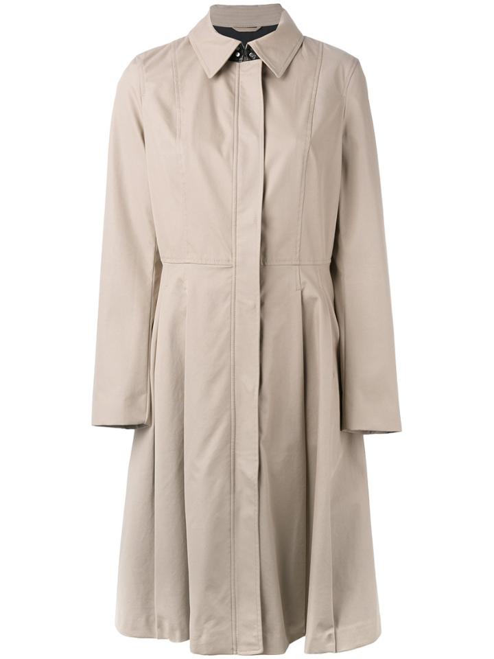 Mackage Flared Trench Coat - Nude & Neutrals