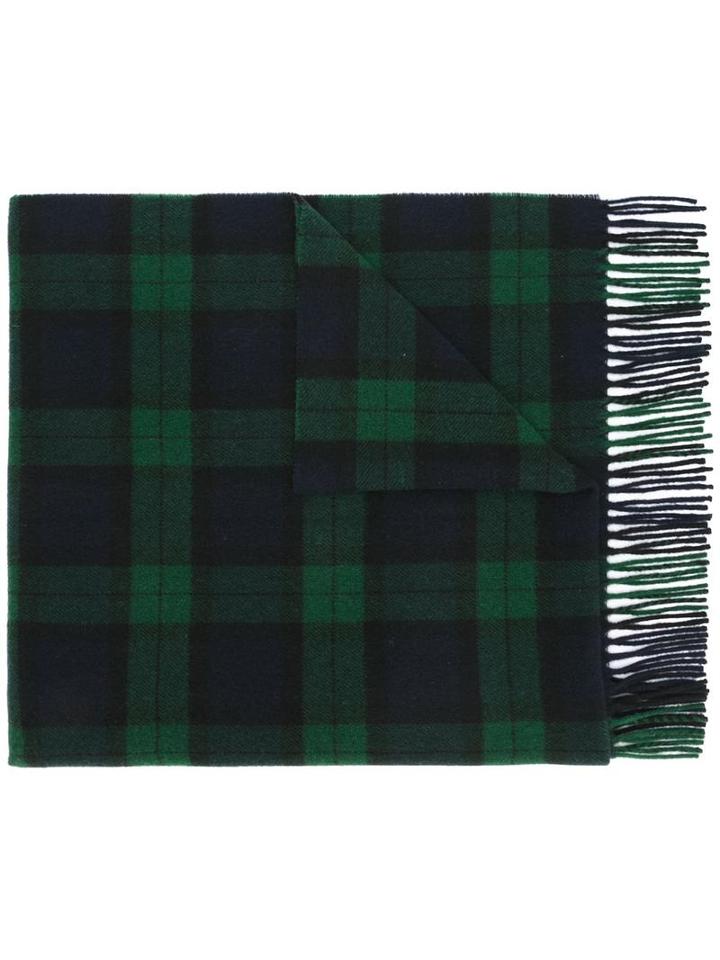 Holzweiler 'dipper Check' Scarf, Adult Unisex, Lambs Wool/cashmere