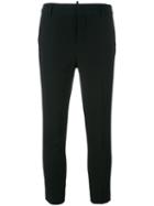 Dsquared2 - Tokyo Trousers - Women - Viscose/acetate/elastodiene - 44, Women's, Black, Viscose/acetate/elastodiene
