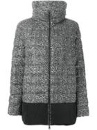 Moncler 'dauphin' Jacket, Women's, Size: 2, Black, Feather Down/polyamide/wool