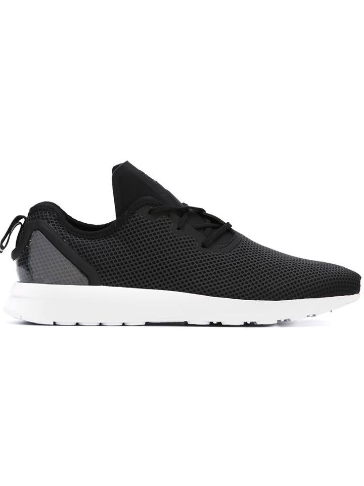 Adidas Originals Zx Flux Racer Sneakers, Men's, Size: 41, Grey, Nylon/rubber