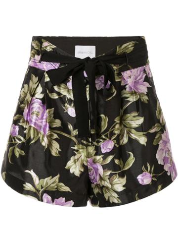 Alice Mccall Wild Flowers Shorts - Black