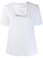 Stella Mccartney Logo Printed T-shirt - White