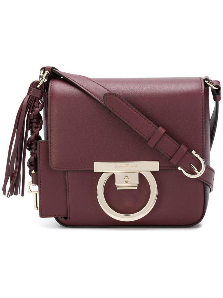Salvatore Ferragamo Shoulder Bag - Red