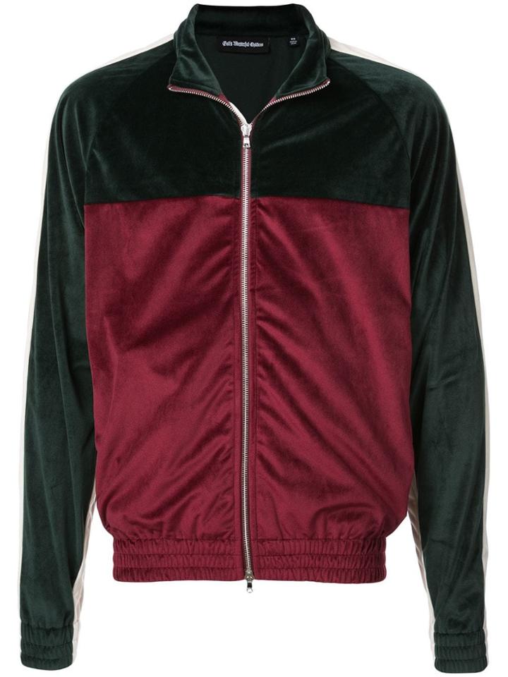 God's Masterful Children Varsity Zip-up Jacket - Red