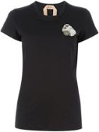 N.21 Rhinestone Monkey Applique T-shirt