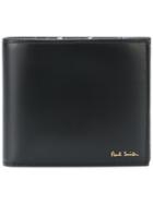 Paul Smith Paul's Bike Print Billfold Wallet - Black