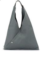 Cabas Medium Triangle Tote - Blue