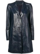 Sylvie Schimmel Single-breasted Coat - Blue