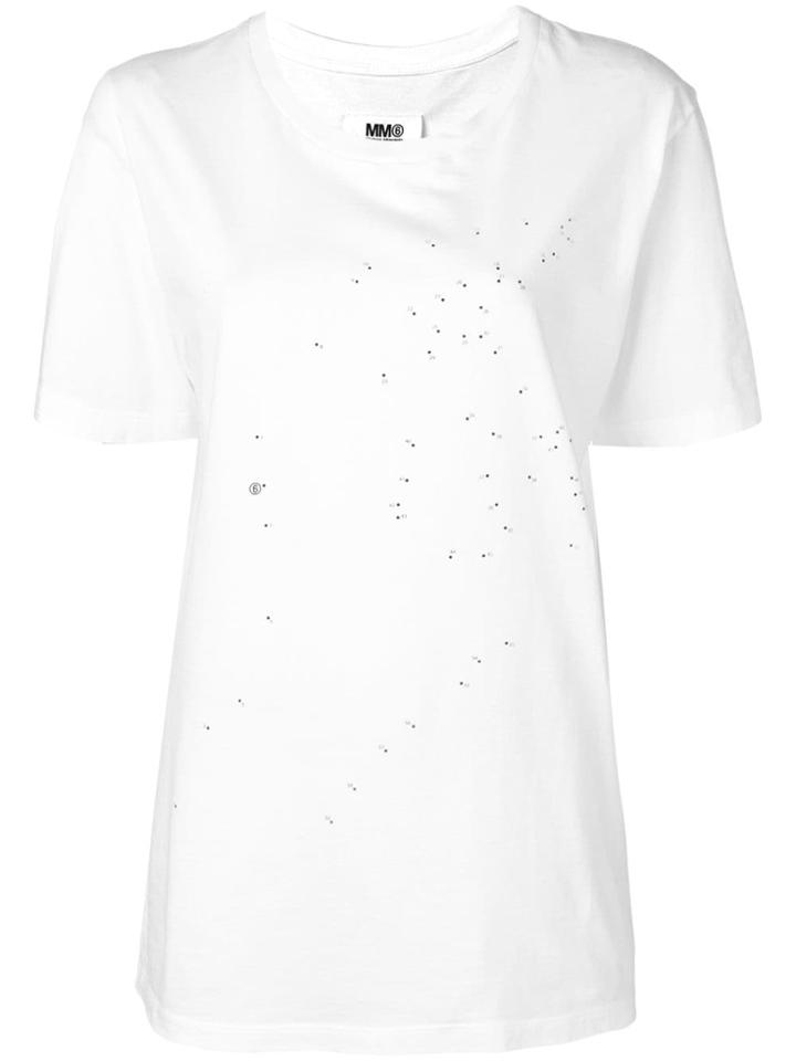 Mm6 Maison Margiela Dots T-shirt - White