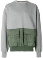 Juun.j Military Sweatshirt - Grey