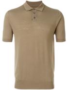 Sottomettimi Knitted Polo Shirt - Nude & Neutrals