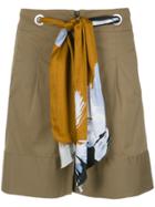 Alcaçuz Drawstring Shorts - Brown