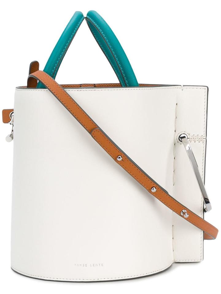 Danse Lente Mini Bobby Bucket Bag - White