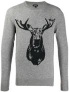 Ron Dorff Moose Sweatshirt - Grey