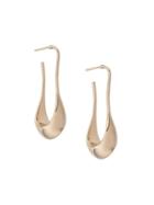 Lemaire Contrast Drop Earrings - Gold