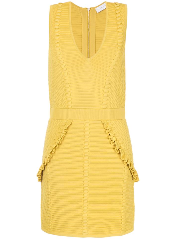 Rebecca Vallance Ionian Mini Dress - Yellow & Orange