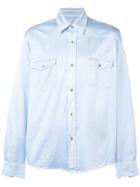 Our Legacy Patch Pockets Shirt - Blue