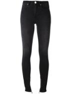Zoe Karssen Patti Skinny Jeans, Women's, Size: Xs, Black, Cotton/spandex/elastane/polyester