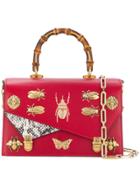 Gucci Small Ottilia Top Handle Bag - Red