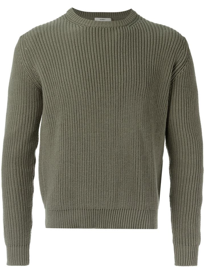 Egrey - Knitted Sweater - Men - Cotton - P, Green, Cotton