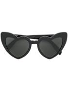 Saint Laurent Eyewear Heart-shaped Sunglasses - Black
