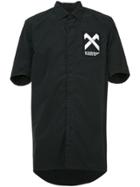 11 By Boris Bidjan Saberi Cross Patch Shirt - Black