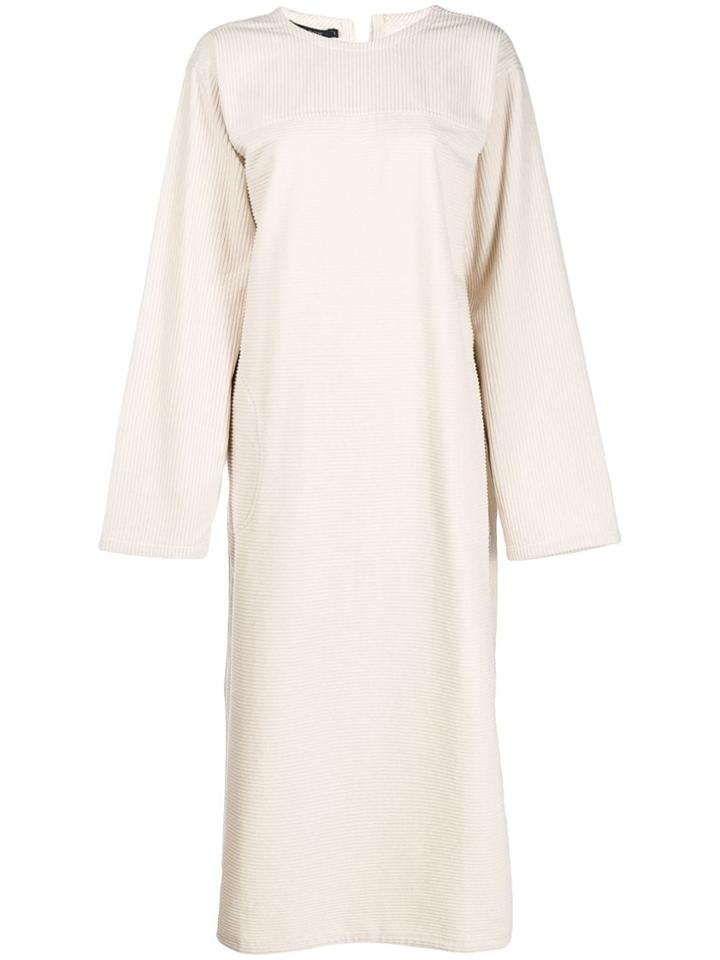 Sofie D'hoore Ribbed Midi Dress - Neutrals