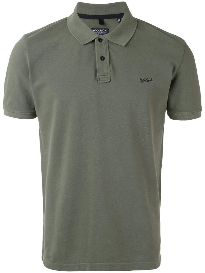 Woolrich - Classic Polo Top - Men - Cotton - Xl, Green, Cotton
