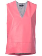 Lanvin Structured Top - Pink & Purple
