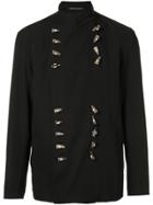 Yohji Yamamoto Vintage Horn Buttons Blazer - Black