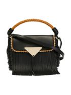 Sara Battaglia Mini 'amber' Crossbody Bag, Women's, Black