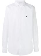 Neil Barrett - Long Sleeve Heart Emblem Shirt - Men - Cotton - 43, White, Cotton