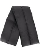 Rick Owens Long Padded Stole - Black