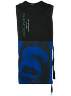Raf Simons Printed Tassel Cord Vest - Black