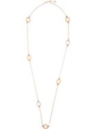 Carolina Bucci 18kt Rose Gold 1885 Multi Gold Long Link Necklace -