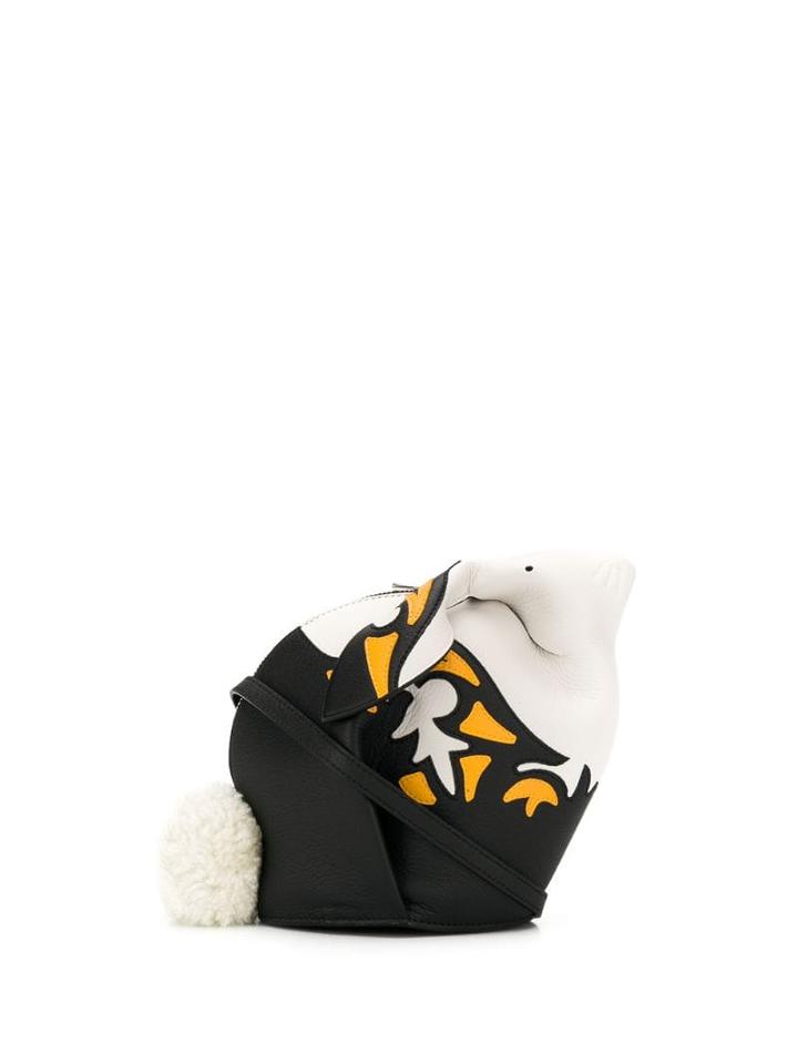 Loewe Mini Bunny Cowboy Bag - Black