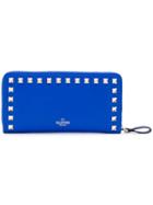 Valentino Rockstud Continental Purse - Blue