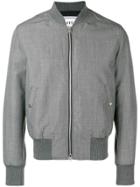 Ami Alexandre Mattiussi Zipped Bomber Jacket - Grey