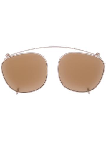 Tom Ford Eyewear Clip-on Sunglasses - Metallic