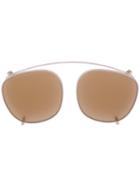 Tom Ford Eyewear Clip-on Sunglasses - Metallic