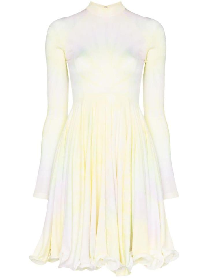 Stella Mccartney Tie-dye Mini Dress - 8470 Multicolor Lemonnade
