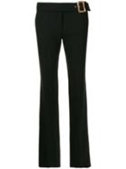 Versace Pre-owned 1990's Tailored Flared Trousers - Black